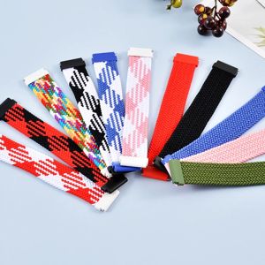 JANSIN Braided Solo Loop band for Garmin Venu Sq 2/Sq 2 Music Watchband Garmin Venu SQ/Sq Music Smart Watch Bracelet strap