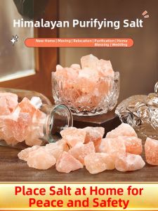 FUGUANGPUZHAO | Purifying Salt Ornament Coarse Himalayan Pink Salt