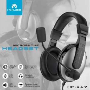MIKUSO HP-117 HEADSET 2in1 FOR HP/LAPTOP GAMING
