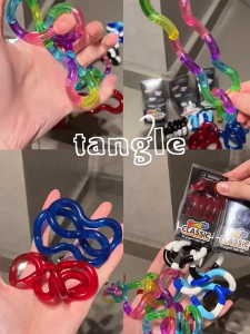New Fidget String Tangle Toy Relax Anxiety Stress Adhd Sensory Aid Twist Fiddle