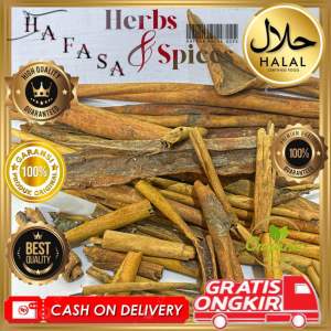 Kayu manis 1kg / cinnamon / bumbu rempah HAFASA