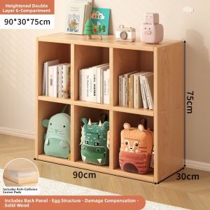 FWTDF | Solid Wood Multi-tier Storage Shelf Unit