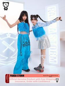 PANDA STORM | Trendy Children Dance Performance Suit