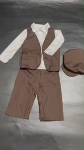 ชุดนานาชาติเด็ก ชุดออสเตรเลียเด็ก australian victorian colonial boy australia costume (FANCY488)