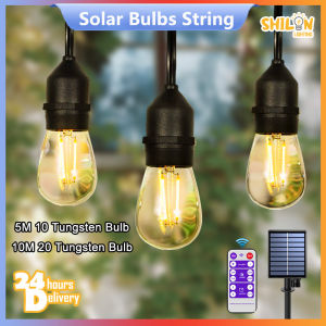 Solar String light LED bulbs waterproof outdoor light G40 bulb Patio outdoor fairy lights party garden wedding Decoration