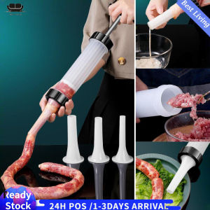 【Malaysia Ready Stock】Sausage Stuffer Portable Manual Sausage Maker Machine Household Hand Operated Sausage Filling Tool