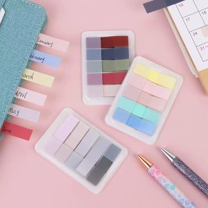 【Pharaoh🎀COD】Catatan tempel yang dapat dilepas Desain Tembus Dapat Digunakan Kembali Kelengketan Baik