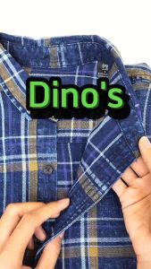 sơ mi nam tay ngắn vải Denim caro mỏng nhẹ thoáng mát classic fit