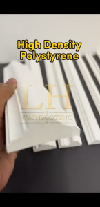 Wainscoting 2440mm / 8ft Wall Panel Paintable Waterproof Shiplap DIY Wainscoting Wall Skirting Rail Skirting Wall