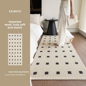 SAIBOSI | Luxurious High-end Feeling Wool Rug