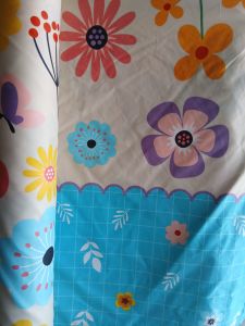 Bahan kain Polimicro Disperse Microtex Kain Meteran Motif bnga (05m) murah