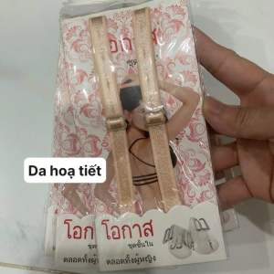 Dây áo ngực màu hoa hàng đẹp móc sắt dài 38cm DAYHOA