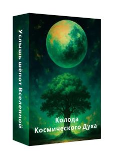 Russian Oracle Cards Cosmic Whisper Oracle Deck Reflection & Mindfulness Universe Message Deck 12x8cm 48-cards