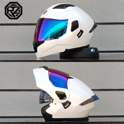 ORZ | Motorcycle Helmet with Bluetooth Double Lens Modular Design