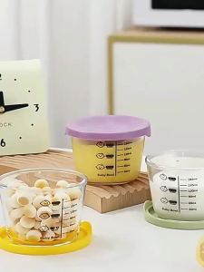 Microwave Safe Glass Sealed Food Storage Jar With Airtight Lids For Pickle Fruit Vegetable