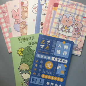 𝐂𝐢𝐭𝐚𝐝𝐞𝐚𝐥 - Notebook A5 Motif Karakter Spral Notebook Buku Tulis Alat Tulis