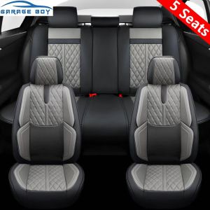 New Universal Nappa Leather Car Seat Cushions Full Coverage Car Seat Seat Covers Suitable for Toyota Honda Mitsubishi Ford Hyundai Suzuki Isuzu and other models.