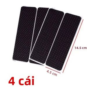Miếng Đệm Chân Ghế Tự Dính 2-48 Cái Chống Trượt Chất Liệu Nỉ Đệm Cao Su Bảo Vệ Bàn Ghế Hình Chữ Nhật