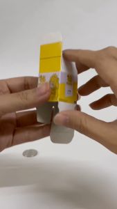 [100 กล่อง/ชุด] ใช้งานง่ายที่สุดในไทย ชุดกล่องเหรียญโปรยทาน ลังเบียร์ มีระบบล็อคในตัว ไม่ต้องใช้กาว