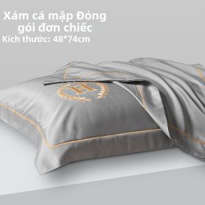 ANGPU | Vỏ Gối Flannel Không Phải 100% Cotton 48cmx74cm