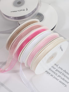 ฟอง โบว์ผูก ริบบิ้นสี DIY