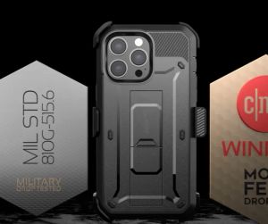 SUPCASE for iPhone 14 Pro Max Case with Screen Protector Unicorn Beetle Pro Built in Stand Belt Clip Full Body Heavy Duty Shockproof Protective Phone Case for iPhone 14 Pro Max