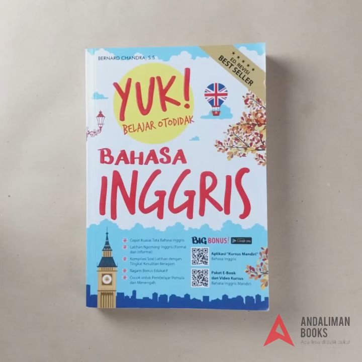 Buku BELAJAR BAHASA INGGRIS PRAKTIS-Yuk Belajar Otodidak Bahasa Inggris