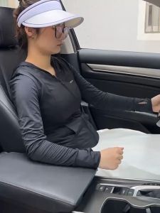 Đệm lót tay ô tô Hộp Tựa Tay Ô Tô 3 trong 1 Da PU Hộp đựng giấy ăn Đựng Điện Thoại Card Visit trên ô tô