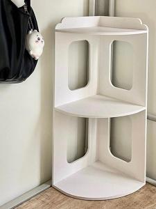 Bedside Corner Storage Rack Dormitory Good Things Bedding Underbed Upper Bed Corner Organizer Tool Shelf PVC Wood Plastic Board