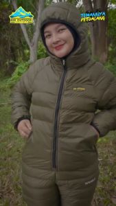 Rir Outdoor Haneut Series Wearable Sleeping Bag Synthetic Down 6 oz Compress - Sleeping Bag Jumpsuit