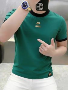 Kawadu | Smooth and Cool Mens Summer Round Neck Short Sleeve T-Shirt