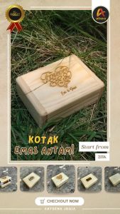 Kotak Emas Antam & Kotak Perhiasan Berkualitas