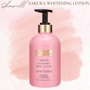 Shawill Sakura Niacinamide Body Lotion Whitening Moisturizing Nourishing For All Skin Type