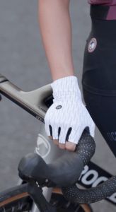 ROCKBROS ถุงมือขี่จักรยานฤดูร้อนชายหญิงถุงมือมืออาชีพสายใช้ในจักรยาน MTB จักรยานครึ่งนิ้ว/นิ้วเต็มนิ้วระบายอากาศกันกระแทก