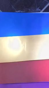 Flower Wrapping Paper Metallic Glossy Kertas Bunga Kertas Kado Metalik KB6103