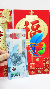 6pcs Extra Large 22cm Thick Angpao Red pocket Ampao Money Envelope Cheque