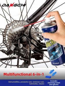 MONLEYTA | Bicycle Chain Cleaning Agent Mountain Bike Special Oil Single Bike Chain Lubricant Maintenance Kit Rust Remover Set