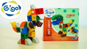 Đồ chơi lắp ráp Khủng long GIgo #7420 ( 20 mô hình)