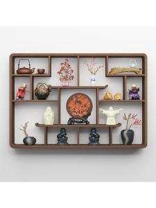 YYBAIO | Solid Wood Multi-functional Shelving Unit