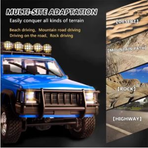 Jdd【fast Delivery】【available Original】classic Baru Mangniu MN78 112 2.4G Skala Penuh Cherokee 4WD Mendaki Kereta Rc Kereta Mainan Kawalan Jauh kenderaan Off-Road