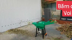 Máy băm cỏ voi băm rơm công suất 3kw