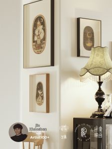 IMAGE1000 | European Romantic Home Decor Painting Combination Easy Match