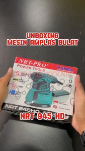 (NRT PRO 945HD) Mesin Amplas Kayu Sander Bulat 945HD NRT PRO / Palm Sander Elektrik VARIABLE SPEED 945  - Finishing Orbital Sander NRT PRO