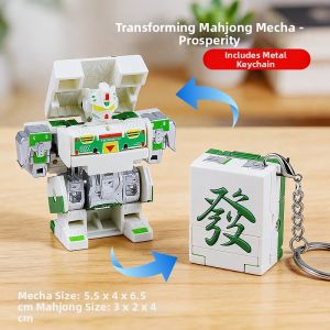 Good Luck Mahjong Themed Mecha Model