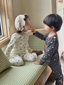 Spring Autumn Children Pajamas Set