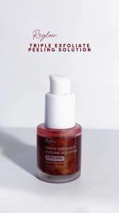 Reglow Triple Exfoliating Peeling Serum dr Shindy Skincare Exfoliasi Wajah Glowing dengan AHA BHA PHA