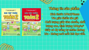 Sách - Bài Tập Tuần Toán 2 - Biên soạn theo chương trình GDPT mới - Kết Nối - Ndbooks