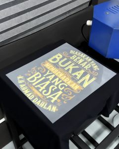 Desain Kaos Keren & Islami: Bahan Combed 20s Tebal Lembut