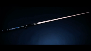 WEISHIDUN 3/4 Split Snooker Cue 10mm Multi-Layer Tip Ash Wood Shaft 145cm 500g Lightweight Precision Cue with Lacquered Pine Handle