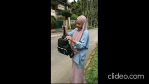 Tas Ransel Anak Wanita Model Alexa Andara Warna Hitam Cocok untuk harian maupun sekolah murah barang berkualitas
